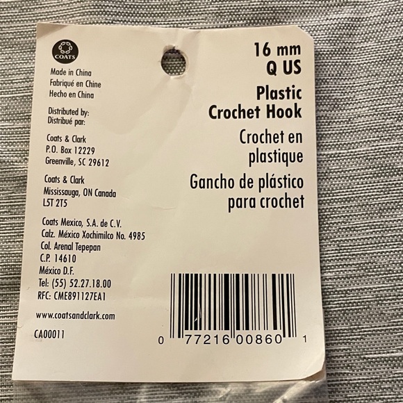 Bates White Crochet Hook - Picture 3 of 3